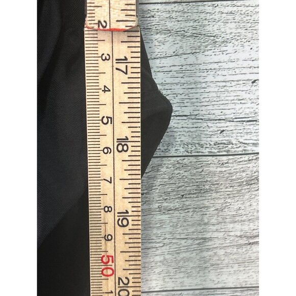 Mod Bod Black Swimsuit Women's size XS‎ Marilyn One-Piece Ruched Design V-Neck - Picture 6 of 7